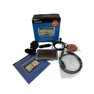 Garmin Nuvi 750 Personal GPS Travel Assistant 4.3" with Accessories TESTED WORKS